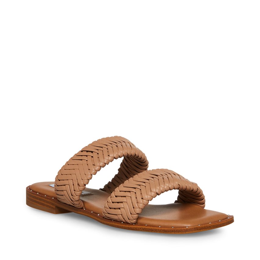 Sandalias Planas Steve Madden Sharyn Mujer Marrones | ES XY0429